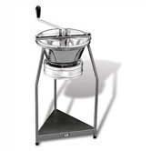 Pro Tinned Steel 15-Quart Food Mill On Stand