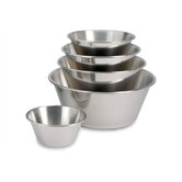Stainless Steel Mixing Bowl with Flat Bottom