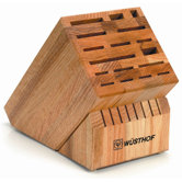 25-Slot Mega Block in Beechwood