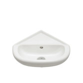 Universal Lyra Bathroom Sink in White