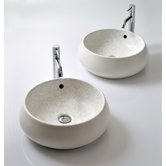 Area Boutique Tulip Bathroom Sink in Matte White