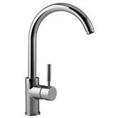 Cromo Single Handle Single Hole Theo High Arch Kitchen Faucet