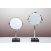 Kosmetic Astoria Mirror in Brushed Nickel