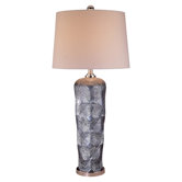 Table Lamp in Gunmetal