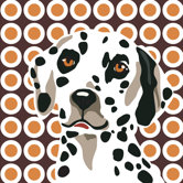 Pooch D&eacute;cor Amazing Dalmation Portrait