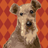 Pooch D&eacute;cor Fox Terrier Wire Portrait