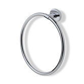 Diana Wall Mounted Towel Ring in Chrome