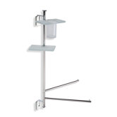Quid Wall Mounted Three Function Bathroom Butler in Chrome