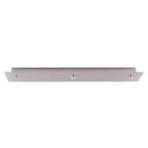 26" Rectangular Fusion Jack Canopy for Three Pendant Configurations