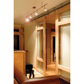 Straight Monorail Track Lighting Kit
