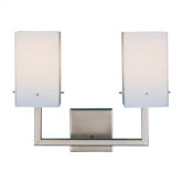 Casino Two Light Bath Vanity in Bronze