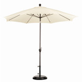9' Wind Resistance Fiber Market Push Tilt Umbrella