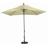 11' Fiberglass Market Easy Lift Umbrella