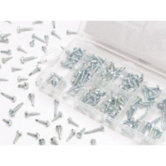 200 Pc Self Drilling Hex Washer Hardware Kit