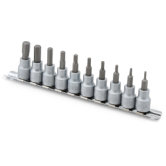 10Pc 3/8" Dr. Sae Hex Bit Socket Set
