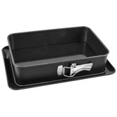Enamel Bottom Rectangular Springform Pan