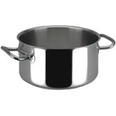 Sitram Profiserie 15 1/3-Qt. Stainless Steel Round Braiser