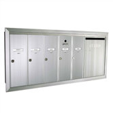 1260  Vertical Unit With Outgoing Mail Slot and Surface Mount Collar