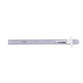 Ruler 6In. Pocket Stainless Steel W/Pocket Clip