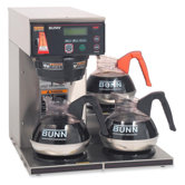 3-Warmer Brewer,12-Cup,16"x21-1/5"x16-4/5",Stainless/Steel
