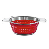 10" Foldable Strainer in Red