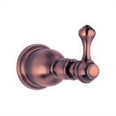 Opulence Robe Hook in Antique Copper