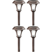 Florence 1 Light Solar Light (Set of 4)