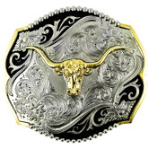 Longhorn Steer Head Buckle
