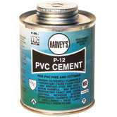 P-12 Heavy Bodied Clear PVC Cement