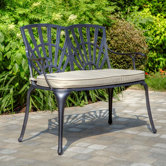 Sunflower Double Dining Arm Chair with Cushion