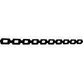 Thin Chainlock Tree Tie