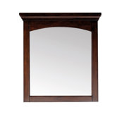 Vermont 30" Wall Mirror in Mahogany