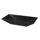 Shanxi Black Rectangular Boat Vessel Sink