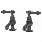 Bathroom Faucet Set with Metal Lever Handles