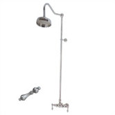 Single Handle Clawfoot Tub Only Faucet Trim with Metal Lever Handle Set