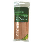 6" Rapiclip Woodgrain Plant Labels