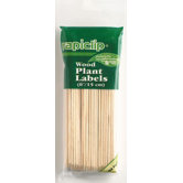6" Rapiclip Wood Plant Labels