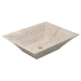 Rectangular Stone Vessel Sink