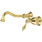 Wall Mounted Bathroom Faucet Less Handles