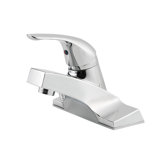 Pfirst Series Centerset Bathroom Faucet with Double Handles