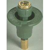 Circle Plastic Pop-Up Sprinkler Head with Brass Nozzle