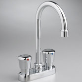Centerset Goose Neck Metering Faucet