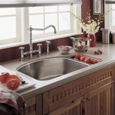 Culinaire 8.5" Undermount Dual Level kitchen sink