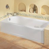Princeton Recess Bath Tub with Integral Overflow
