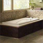 Green Tea 21" x 60" Bath Tub in White