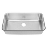 Prevoir 38" x 25.25" Single Bowl Kitchen Sink