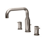 Serin 2 Handle Deck Mount Roman Tub Faucet