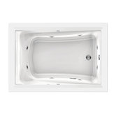 Green Tea Whirlpool Bath Tub in White