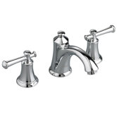 Portsmouth Widespread Bathroom Faucet with Double Lever Handles