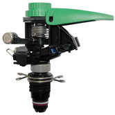 Plastic Impact Sprinkler with Nozzle Set